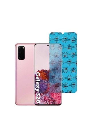 Samsung Galaxy S20 Uyumlu Nano Cam Ekran Koruyucu