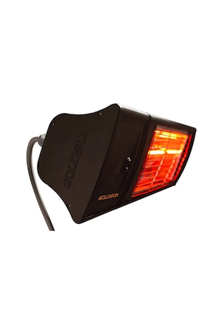 Goldsun Supra Plus GSS20PLG 2000 W Az Işıklı Infrared Isıtıcı Siyah