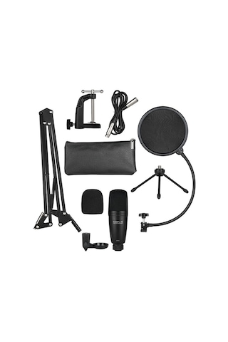 Kozmos KCP-3 Pro /  Aksesuarlı Condenser Stüdyo Mikrofonu