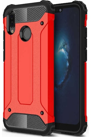 Huawei P20 Lite - Kilif Darbe Önleyici Zirh Tank Kapak