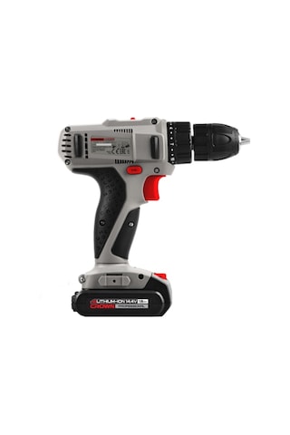 Crown CT21055L 14.4V 1.5 Ah Li-ion Çift Akülü Darbesiz Şarjlı Matkap Vidalama