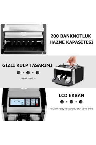 Yeni Yıldırım Eko Mix Karışık Para Sayma Makinesi