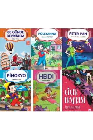 Evrensel Yayınları Yaz Tatili Doya Doya Okuma Seti 80 Günde Devri Alem