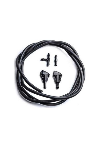 Pazly Yıkama Seti Sağlar Nozulu Net Metre İçin Hortumlu Görüş Geeroyoo Chrysler/dodge/jeep/ram Cam Bağlantılı 2 2 - Rm