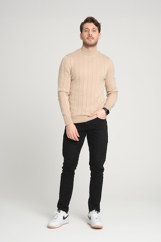 Alexander Gardi Alexandergardı Yarım Balıkçı Regular Fit Triko Kazak E23-6706 001