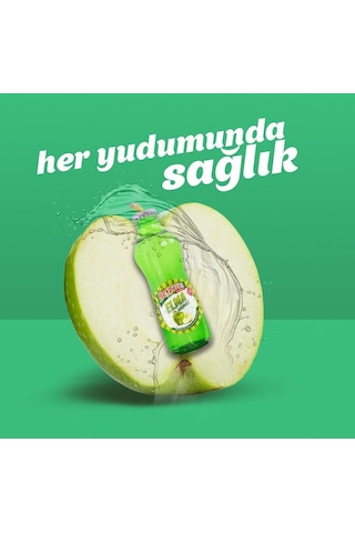 Beypazarı Elma Aromalı Maden Suyu 200 Ml X 24 Adet