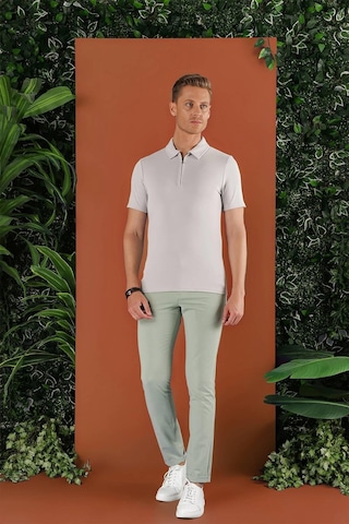 Efor Slim Fit Beli Lastikli Gofre Kumaş Mint Spor Pantolon P 1126 Mint