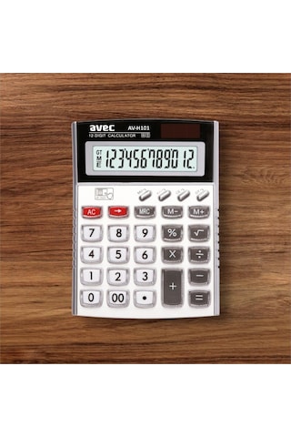 Avec Av-h101 Hesap Makinesi Çok Renkli