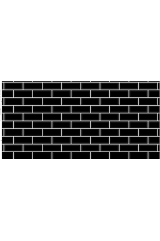 Bigpoint Yapışkanlı Tezgah Kaplama Folyosu 60x30cm Siyah 6'lı Paket X 12 Adet