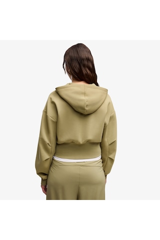 Puma Tech Sense Full Zip Hoodie Kadın Kahverengi Sweatshirt 634571