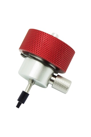 Youmex Metal Ve Silikon Dış Mekan Propane Dolum Bağlantısı, Yeşil Gaz İçin Kapağlı Ağızlı Bağlantı Kırmızı