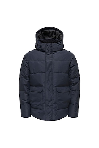 Only Onscarl Life Quilted Jacket Noos Otw Erkek Ceket 22025825 Gri-gri Gri