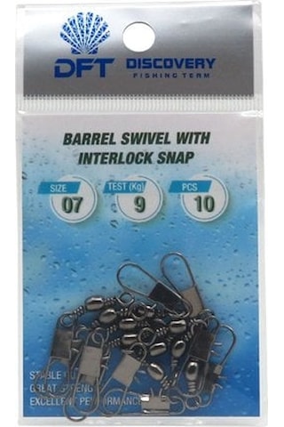 Dft Klipsli Siyah Fırdöndü No:07 1/10