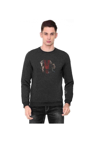 Metal Gear Solid V The Phantom Baskılı Erkek Sweatshirt