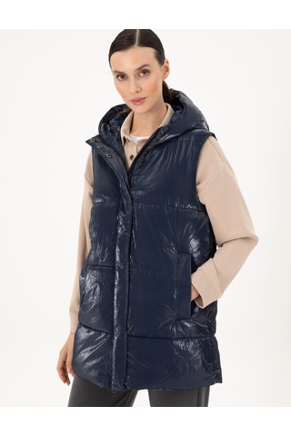 Pierre Cardin Kadın Lacivert Mont Yelek 50290343-vr033 Lacivert