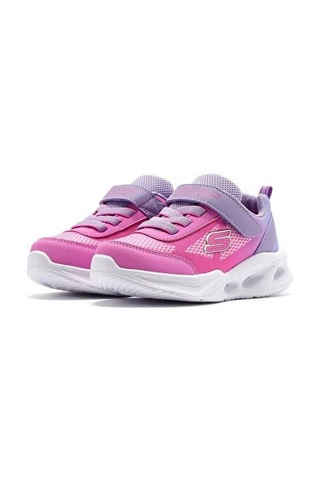 Skechers Skechers Sola Glow - Ombre Deluxe Bebek Günlük Işıklı Ayakkabı 303714n-lvpk Çok Renkli