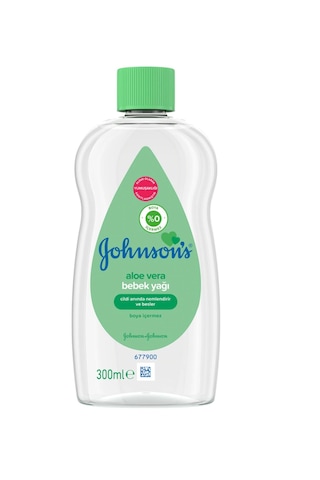 Johnson's Baby 677900 Aloe Vera Bebek Yağı 300 ML