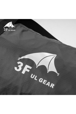 3f Ul Dişli Açık 210 T Polyester 150d Oxford Kumaş Çadır Saklama Çantası Büyük Kapasiteli Seyahat Çantası Çanta Tırmanma Çantaları A Gri