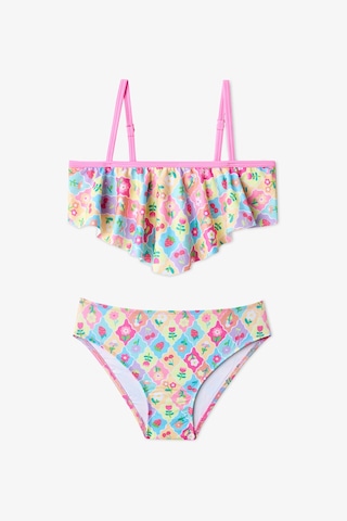 Penti Renkli Kız Çocuk Cute Bandeau Bikini Takımı