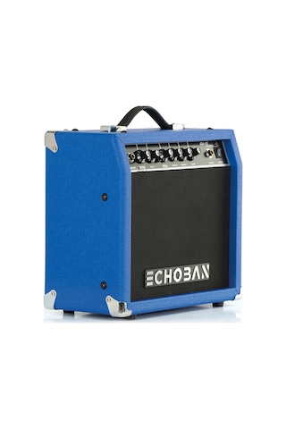 Echoban Ga15 15 Watt Mavi Gitar Amfisi