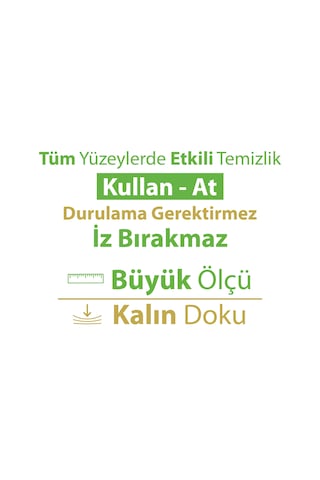 Turco Doğadan Pratik Yüzey Temizlik Havlusu 3x100 & Yer Temizlik Havlusu 2X50 Karma Paket