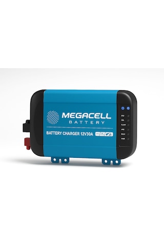 Megacell 12v 30 Ah Akıllı Lifepo4 Şarj Cihazı