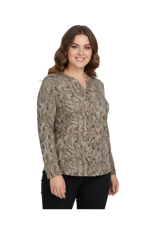 Wearon Kadın Yumoş Düğmeli Modelli Bluz Bgl-st05133 Bej