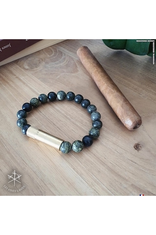 Les Fines Lames Punch Bileklik Brass Sodalit - S