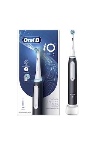 Oral-B İO 3 Şarjlı Siyah Diş Fırçası