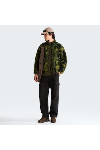 The North Face M Extreme Pıle 2 Fz Jacket -prınt Erkek Ceket Nf0a8kr2t3y1 Yeşil