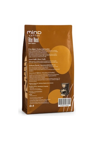 Mind Coffee Proffesional Filtre Kahve Filter Blend 250 Gr Filtre Kahve Makinesi