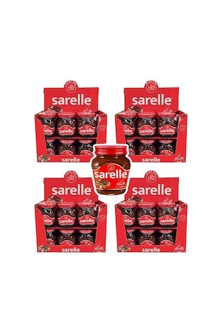 Sarelle Mini Kakaolu Fındık Ezmesi 50 Gr X 48 Adet 12 Li X 4 Kutu