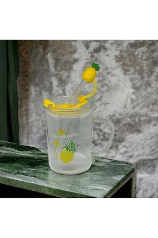 Ananas Tasarımlı Kupa Bardak Diğer