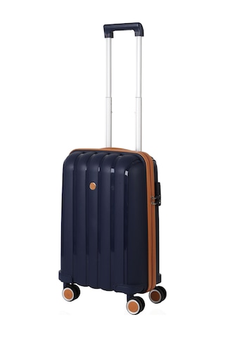 Mçs Group Mçs Polipropilen Valiz V305 55 Cm S18y10003355 11158 Lacivert/hardal