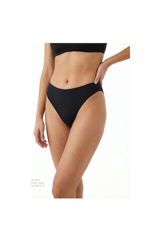 Penti Siyah Minimal Slip Bikini Altı