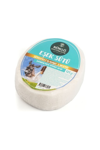 Köklü Süngerli Eşek Sütü Banyo Sabunu 120 Gr Eşek Sütü