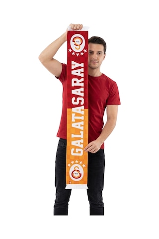 Galatasaray Şal Atkı Uv Kutu Kırmızı