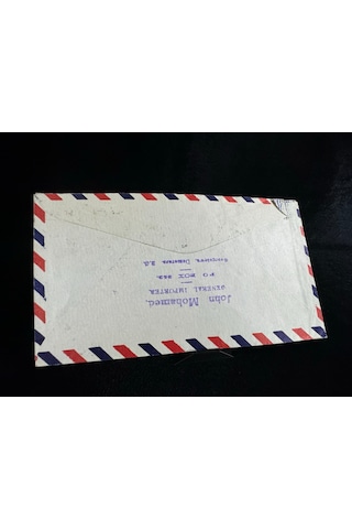 Uçak Postası Air Mail 1946 Yılında British Guiana'dan Amerika'ya Postalanmış 2x 12 Cent Pullu