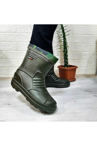 Akınalbella Akinalbella 026 Eva Kısa 23cm Hafif Çoraplı Avcı Balıkçı Günlük Çizme