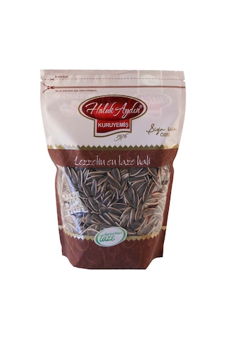 Haluk Aydın Kuruyemiş Yerli Çiğ Siyah Ay Çekirdeği 500 G