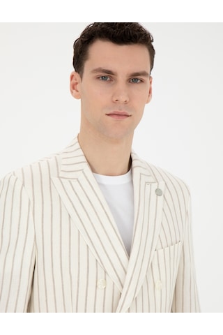 Pierre Cardin Erkek Ekru Ceket 50284938-vr019 Ekru
