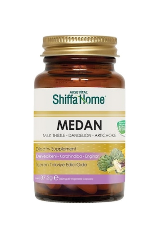 Shiffa Home Medan Kapsül Devedikeni Karahindiba Enginar 60 Kapsül