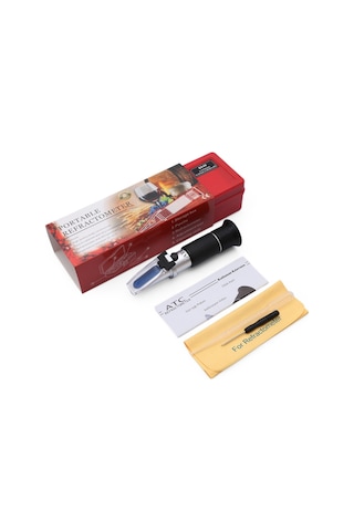 ATC BX40 3 Skalalı Refraktometre Bira Şarap 0-40 Brix Ölçer