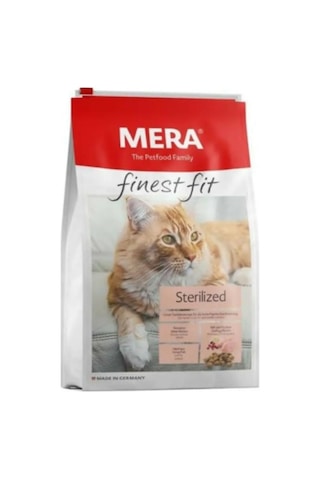 Mera Sterilized Finest Fit Tavuklu Kısırlaştırılmış Yetişkin Kedi Maması 10 KG