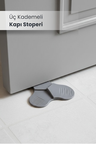 Silikon Kapı Stoperi Üç Kademeli