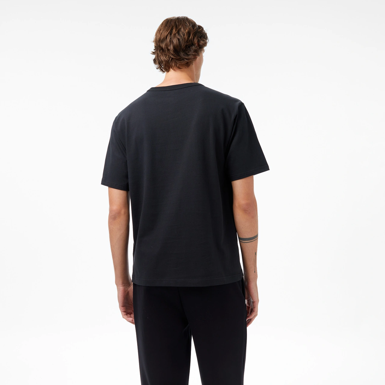 Converse Baskılı Erkek Siyah T-shirt Cvm5t201 Siyah
