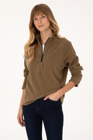 U.s. Polo Assn. Kadın Açık Haki Sweatshirt 50316714-vr183 Acık Hakı