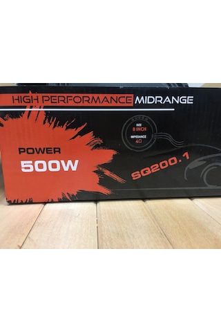 Dator 20 Cm Midrange Sq200.1 250 Rms 1000 W