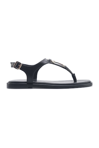 Nine West Ophelıa 5fx Siyah Kadın Düz Sandalet 000000000101929095 Siyah