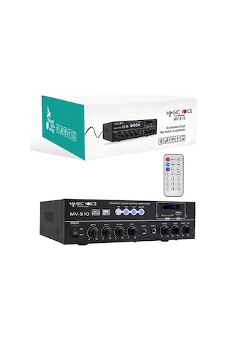 Magicvoice Mv-510 50 Watt Usb-sd-bluetooth Girişli Hat Trafolu Ses Mixer